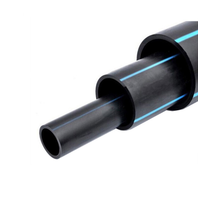 Schwarze Kunststoff-HDPE-Wasserleitung Wasserleitung Spirale 1,6MPA