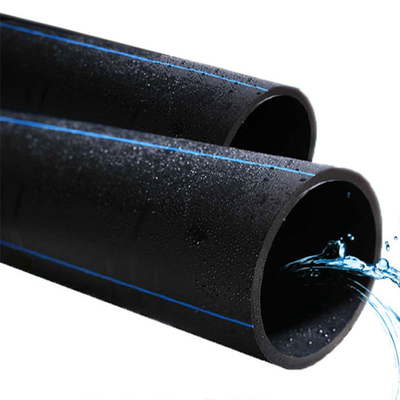 Schwarze Plastik-HDPE Wasserversorgung leitet 20/63/50/32mm für Technik