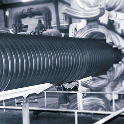 Die Technik von HDPE Abflussrohre HDPE runzelte 400 500mm Doppelwand-Rohr
