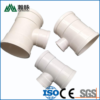 Qualität  2 Inch PVC Drainage Pipe Fittings Sewage Customized Adhesive Connection Fabrik