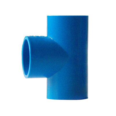 Blaue Farbe-PVC-Entwässerungs-Wasserleitungs-Installations-großer Durchmesser 90 Grad-Ellbogen