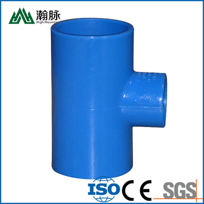 Blaue Farbe-PVC-Entwässerungs-Wasserleitungs-Installations-großer Durchmesser 90 Grad-Ellbogen