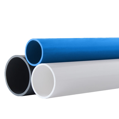 8 Zoll Durchmesser PVC M Rohre Wasserversorgung und Bewässerung Drainage Blau