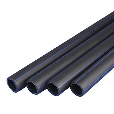 8-Zoll-Pe100-HDPE-Wasserversorgungsrohr, Dicke, Kunststoffschlauch, schwarz, angepasst