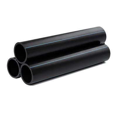 Durchmesser 300 mm HDPE-Wasserrohre, schwarze Farbe, Pe100, große Größen