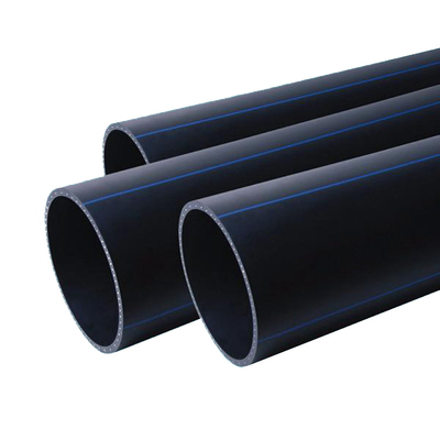 50mm schwarzes HDPE-Wasserversorgungs-Rohr Dn20mm - 160mm PET Abwasser