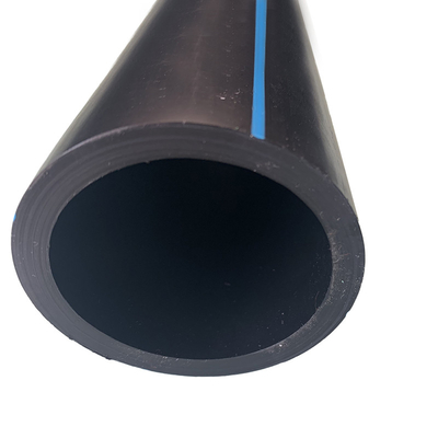 PE100 Wasserversorgungs-Rohr-Plastikwasserleitungs-Schwarz-HDPE-Bewässerungs-Abflussrohr
