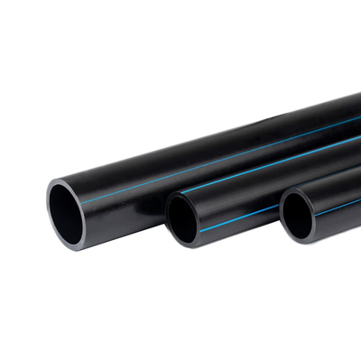 Schwarze Kunststoff-HDPE-Wasserleitung Wasserleitung Spirale 1,6MPA