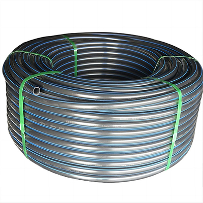 Plastik-HDPE-Abflussrohr 32 mm 40 mm 50 mm 63 mm Schwarz-HDPE-Wasserleitung