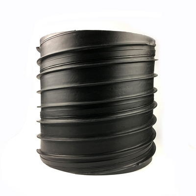 PE100 Schwarzblaue, gestreifte HDPE-Wasserleitungen mit Korrosionsbeständigkeit
