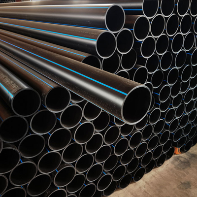 Korrosionsbeständige HDPE-Wasserleitungen für individuell angepasste Größe und Dicke 2,3 mm-117,6 mm