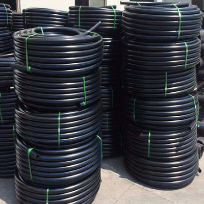 PE-Hdpe-Wasserrohr / PE-Wasserrohr in schwarzer, benutzerdefinierter Größe ISO-zertifiziert