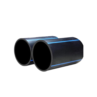 PE-Hdpe-Wasserrohr / PE-Wasserrohr in schwarzer, benutzerdefinierter Größe ISO-zertifiziert