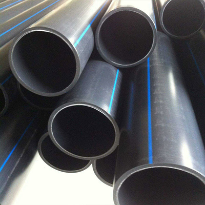 DN16mm-1800mm Hdpe Rohr Pe Rohr nach ISO9001 in Blau oder Schwarz zertifiziert