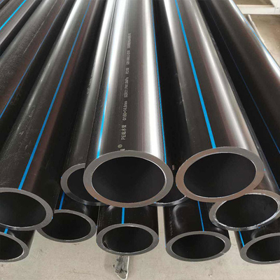 HDPE-Abwasserleitungen in verschiedenen Größen und Farben