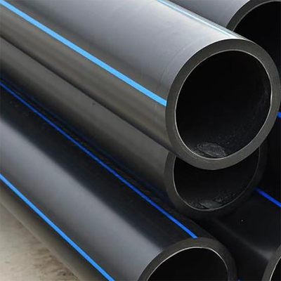 HDPE-Abwasserleitungen in verschiedenen Größen und Farben