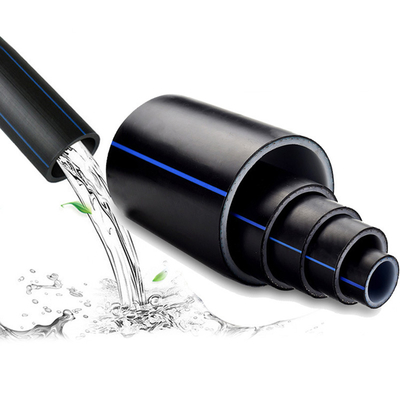 HDPE-Abwasserleitungen in verschiedenen Größen und Farben