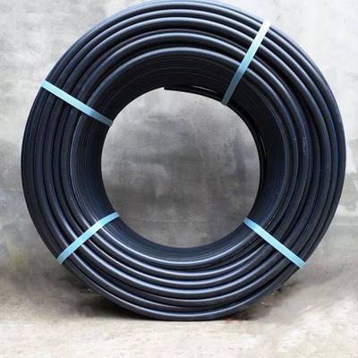 14001 Zertifizierte HDPE-Wasserleitungen mit blauem Streifen