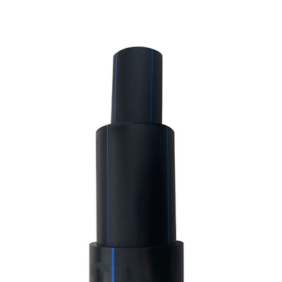 Langlebige HDPE-Wasserleitungen in Schwarz/Blau (2.3-117.6 mm) Untergrundwasserleitung