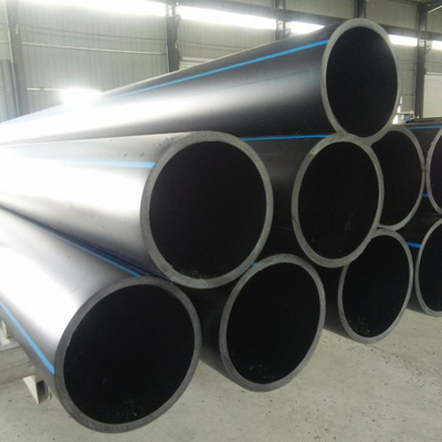 Langlebige HDPE-Wasserleitungen in Schwarz/Blau (2.3-117.6 mm) Untergrundwasserleitung