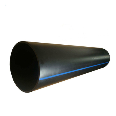 Korrosionsbeständige HDPE-Wasserleitungen für kundenspezifische Kunststoffwasserleitungen Schwarze HDPE-Rohre