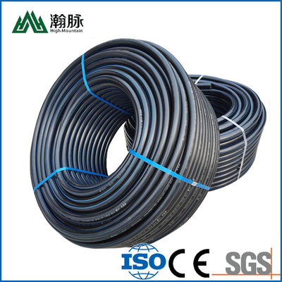 Anpassbare Hdpe-Rohrzertifizierung 45001 2,3 mm-117,6 mm für flexible Rohrleitungen