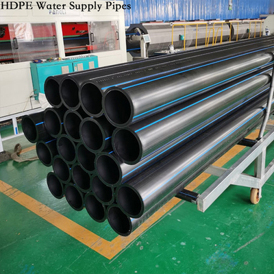 HDPE-Wasserleitungen undicht UV- und Frostfest NSF ISO zertifiziert Größen 20-1200mm schnelle Installation