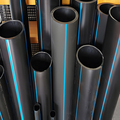 20 mm-1200 mm HDPE-Wasserrohr Zugfestigkeit ≥ 20 MPa Widerstandsfähig gegen extreme Temperaturen