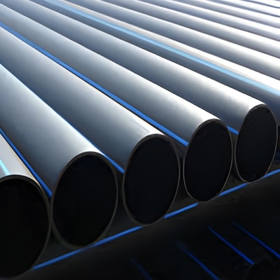 1.25mpa-2.5mpa HDPE Water Supply Pipes with High Density Polyethylene Length 5.8m/11.8m/Customized
