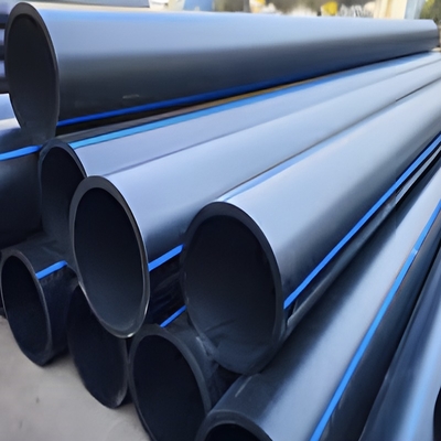 1.25mpa-2.5mpa HDPE Water Supply Pipes with High Density Polyethylene Length 5.8m/11.8m/Customized