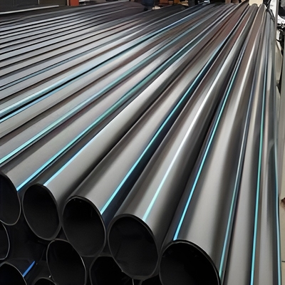 1.25mpa-2.5mpa HDPE Water Supply Pipes with High Density Polyethylene Length 5.8m/11.8m/Customized