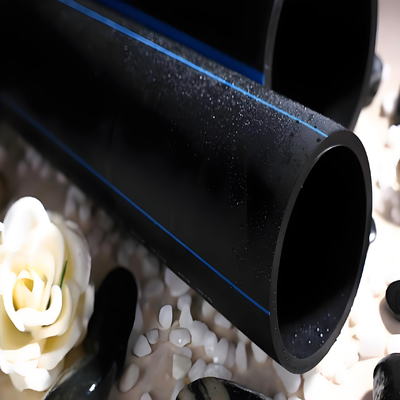 PN20 Druckstufe HDPE Wasserversorgungsrohre für kundenspezifische Formdienstleistungen