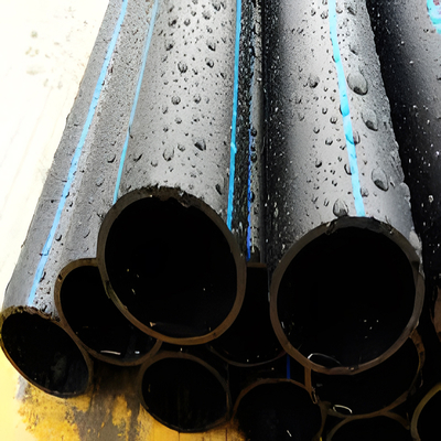 HDPE-Rohr mit Druckbewertung PN20 mit ausgezeichneter UV-Widerstandsfähigkeit für die Absaugung von Deponien-Leachat