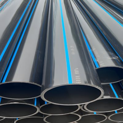 HDPE-Wasserleitungen aus schwarzem Kunststoff für den Wasserverkehr