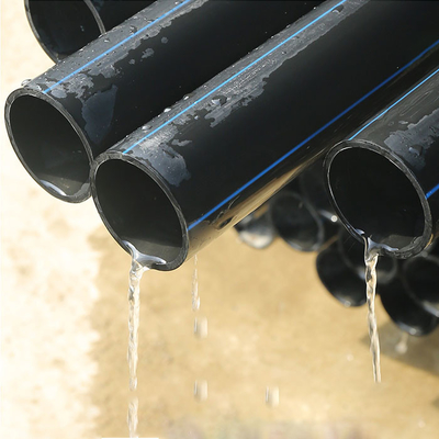 32 25 20mm schwarze HDPE Bewässerungs-Rohr-landwirtschaftliche harte Druckdosen-Entwässerung