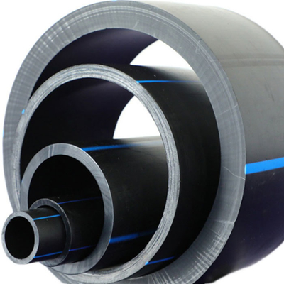 Wasserversorgungs-Stahlzusammengesetztes Plastikrohr fixierte Polyäthylen HDPE DN90 - 630